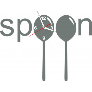 Modern óra a falon műanyagból készült. Saját gyártás, az X-momo 2