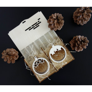 Fa és műanyag díszek,karácsonyi díszek,fából készült vintage kiegészítők 2