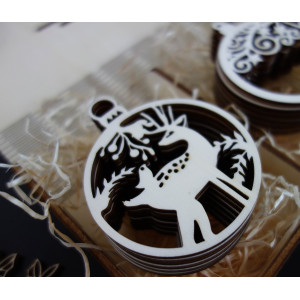 Díszméretek, karácsonyfadíszek, fa kiegészítők, fa és műanyag díszek 2