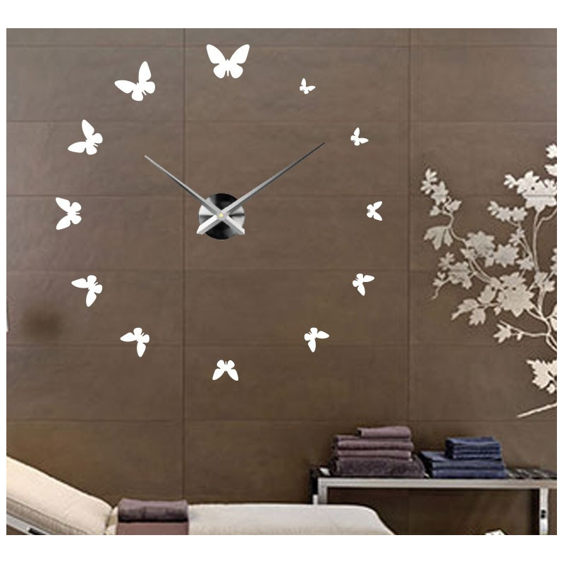 Öntapadós falióra, luxus óra stenten, műanyag óra