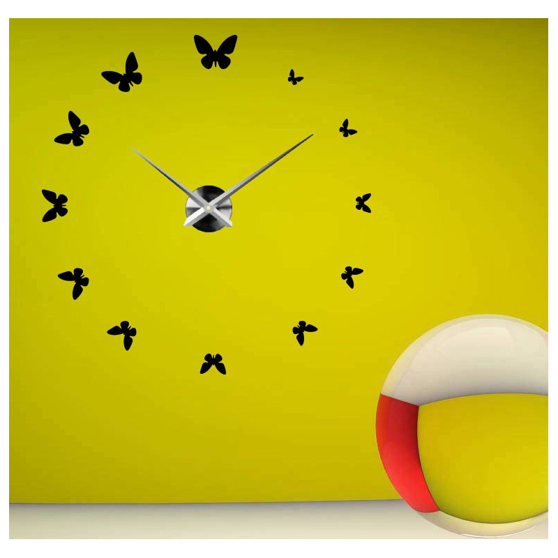 Öntapadós falióra, luxus óra stenten, műanyag óra