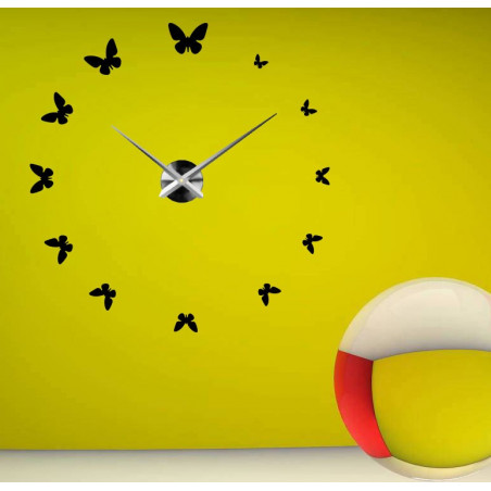 Öntapadós falióra, luxus óra stenten, műanyag óra