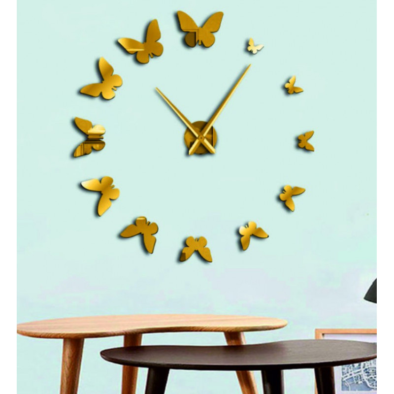 Öntapadós falióra, luxus óra stenten, műanyag óra