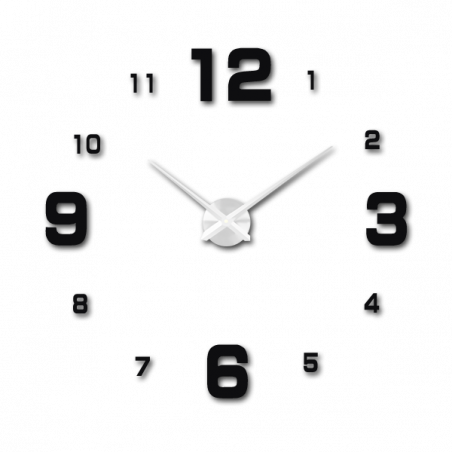 Öntapadós falióra, luxus óra stenten, műanyag óra