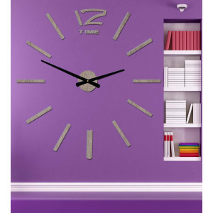 Modern falióra, fából készült falióra, rétegelt lemez 2