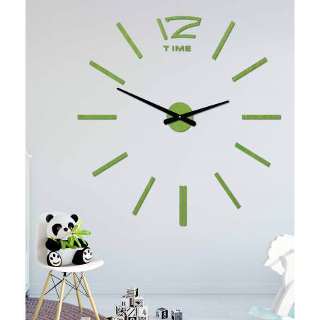 Modern falióra, fából készült falióra, rétegelt lemez