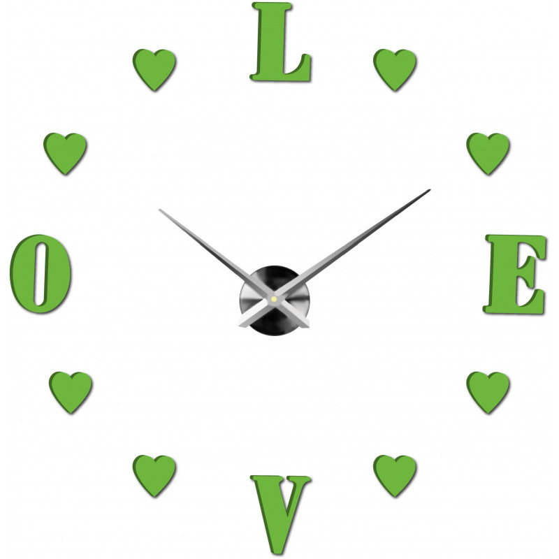 Öntapadós falióra, luxus óra stenten, műanyag óra