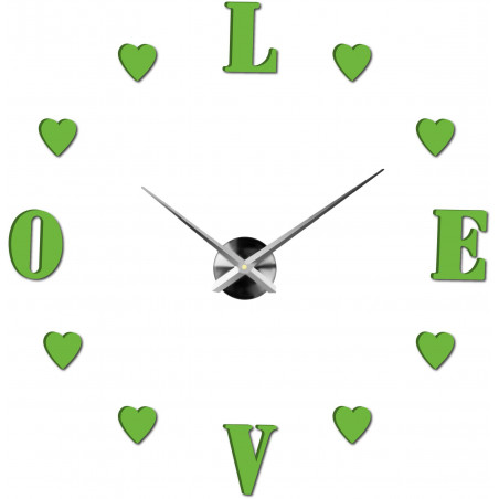 Öntapadós falióra, luxus óra stenten, műanyag óra