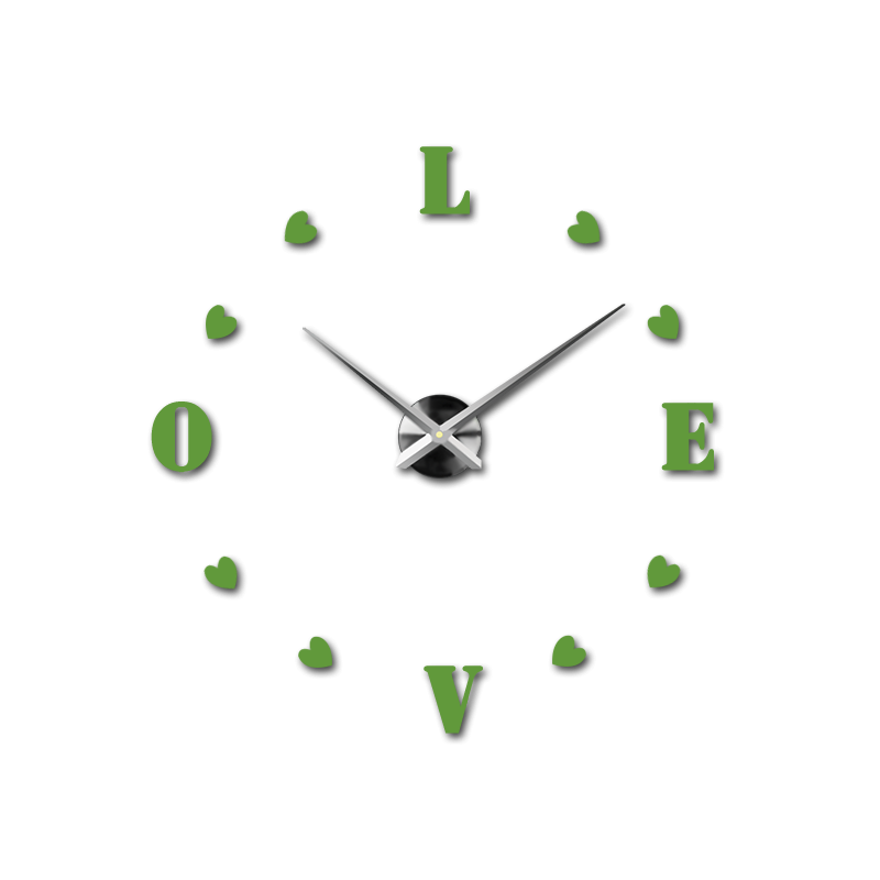 Öntapadós falióra, luxus óra stenten, műanyag óra