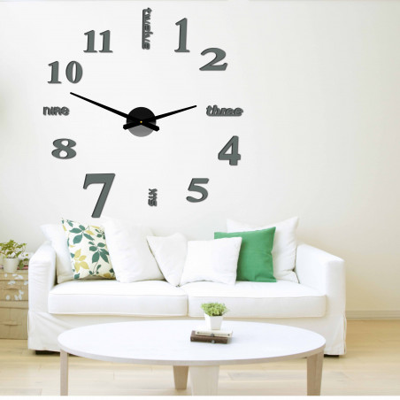 Modern falióra hét 2D-s plexi tükör Modern falióra hét 2D-s plexi tükör