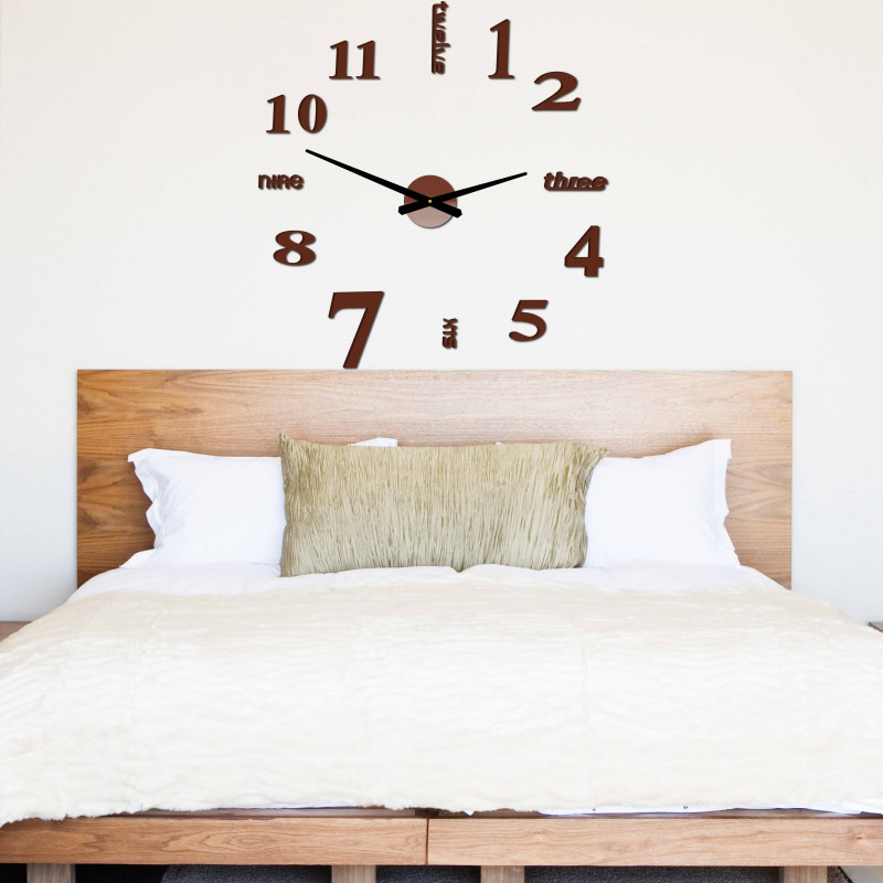 Modern falióra hét 2D plexi TÜKÖR