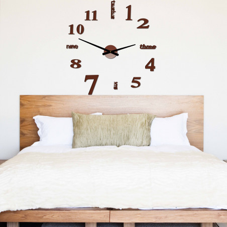 Modern falióra hét 2D plexi TÜKÖR