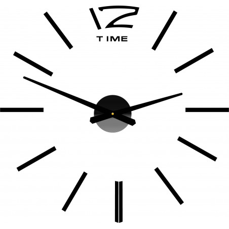 Nagy öntapadós falióra OMEGA. Plexiüveg XMOMO