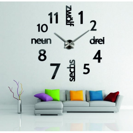 Modern óra a falon DIY DRYWALL