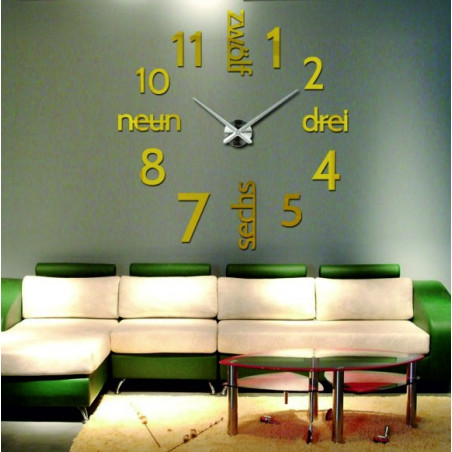 Modern óra a falon DIY DRYWALL