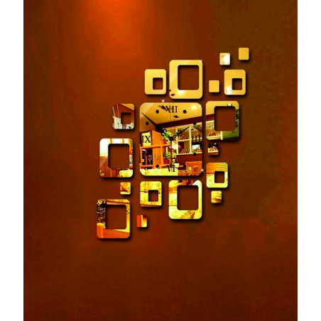 Falióra négyzet alakú modern 50x40 cm FIGARO Falióra négyzet alakú modern 50x40 cm FIGARO