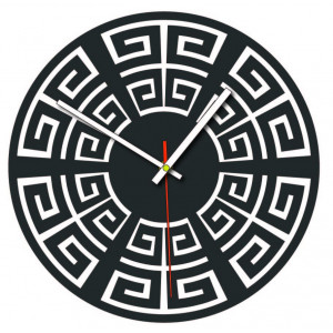 Fali óra rétegelt lemezből 4 mm színezék COLOR 2