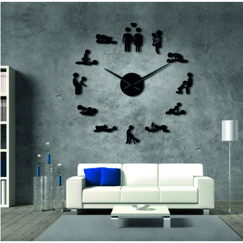 Kamasutra tükör falióra DIY 3D HROBESO