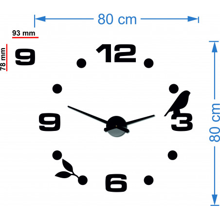 Falióra vonal matrica DIY Pohoda