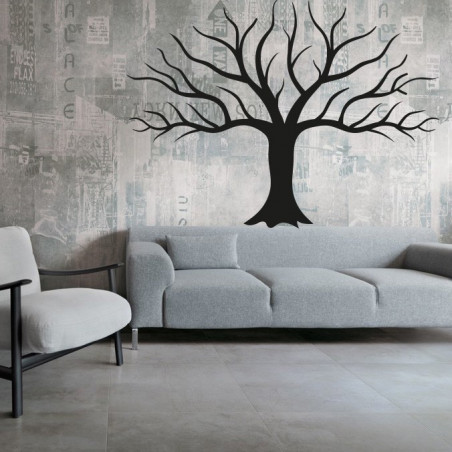 Nagy fa kép fali dekoráció rétegelt lemez fa ősz Méret: 900 x1233 mm