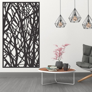 Fa dekorációs kép a falon fából készült rétegelt lemez Nyárfa HAVULKY