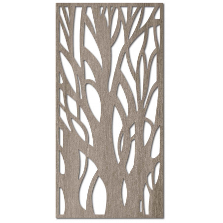 Nagy, falra szerelhető fa rétegelt lemezből