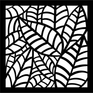 Fa rétegelt lemezből faragott falfestmény Nyárfa PÁFRÁNY 2