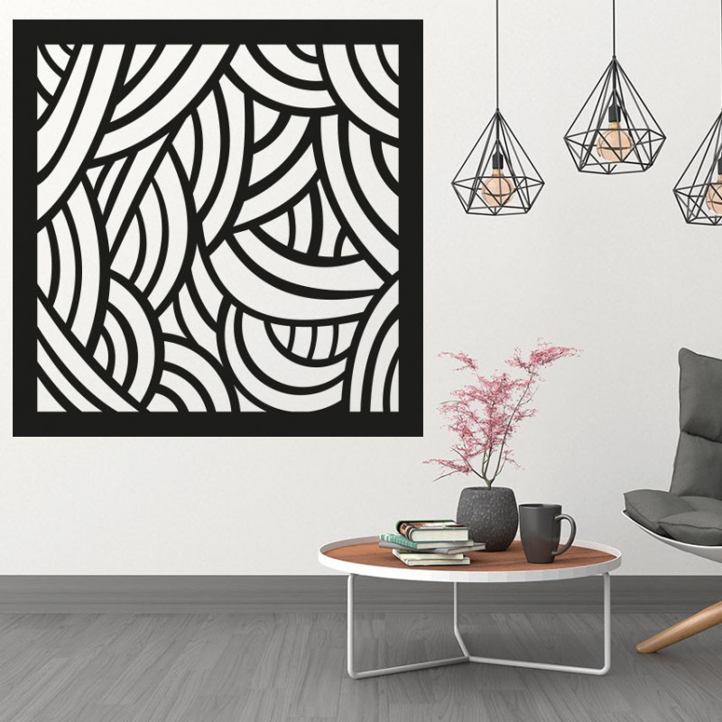 Hálószobai falfestmény nyárfa rétegelt lemezből faragva PAPAGACI