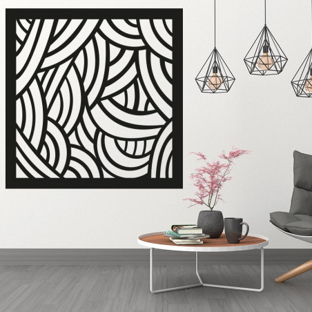 Hálószobai falfestmény nyárfa rétegelt lemezből faragva PAPAGACI