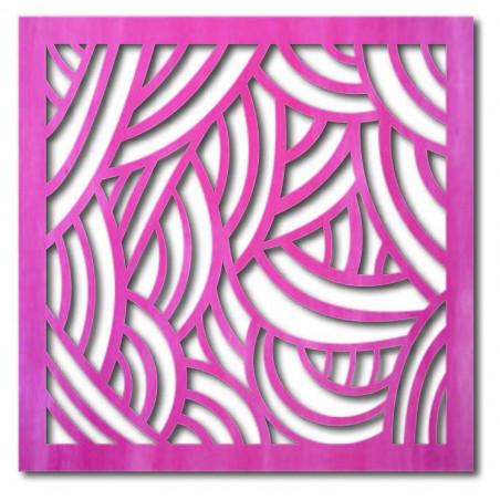 Fa falfestmény – Négyzet alakú