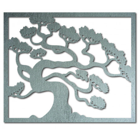 Fából készült kép a falon egy bonsai fa fa rétegelt lemez DRAZSKA