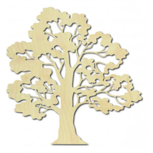 Modern falfestés bonsai fa fa rétegelt lemez nyár ERGLIN 2