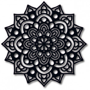 Modern rétegelt lemezből készült falfestmény 2