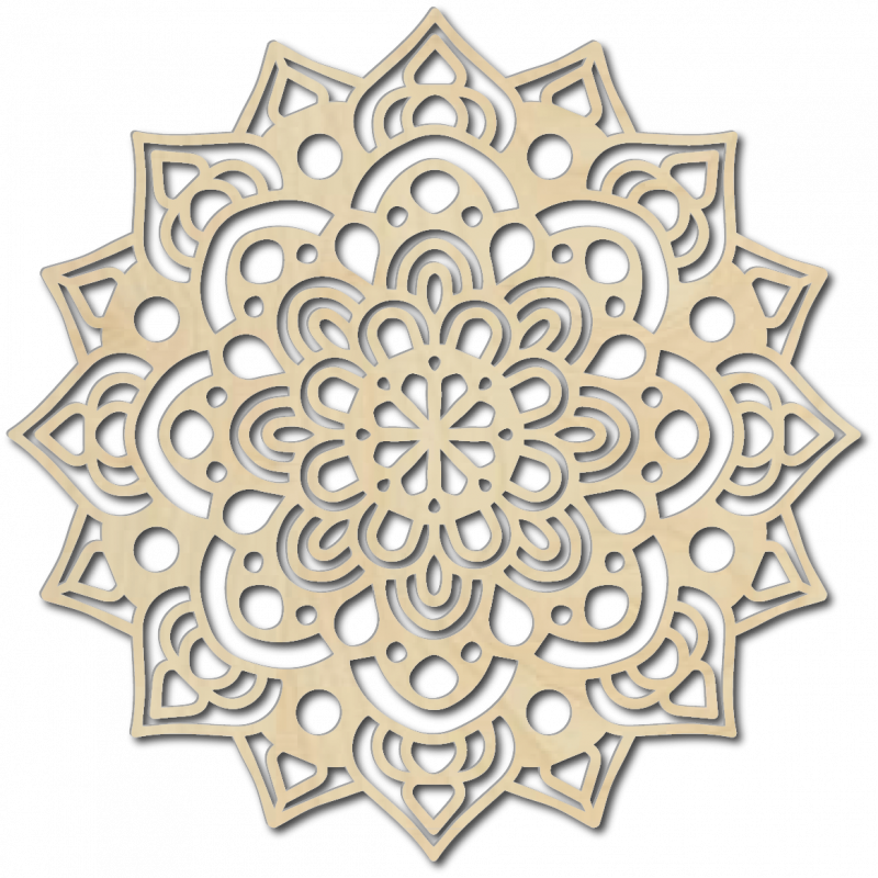 Nagyméretű festmény a falon rétegelt lemezből