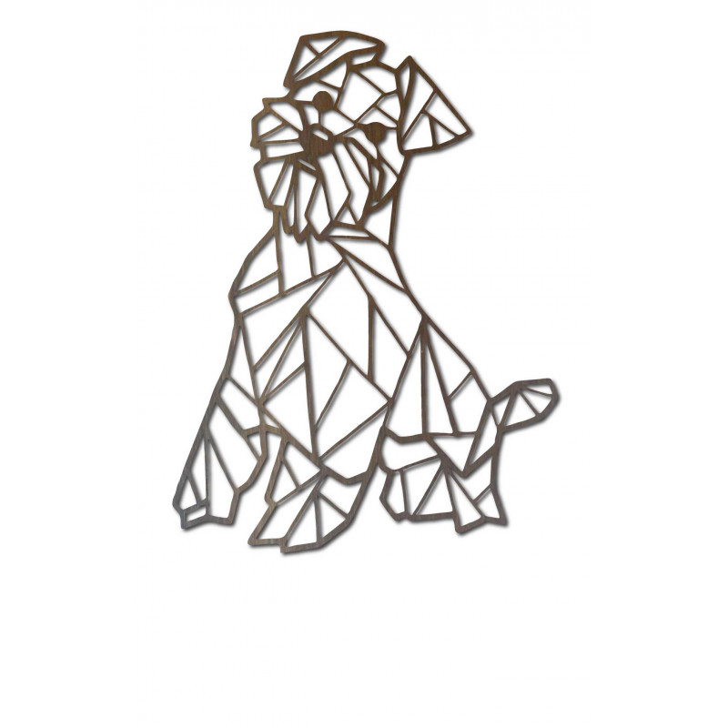 STYLESA modern festészet a falon kutya HAFINKO PR0228 fekete