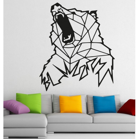 STYLESA Faragott kép a falon fa hordozza PR0243 barna