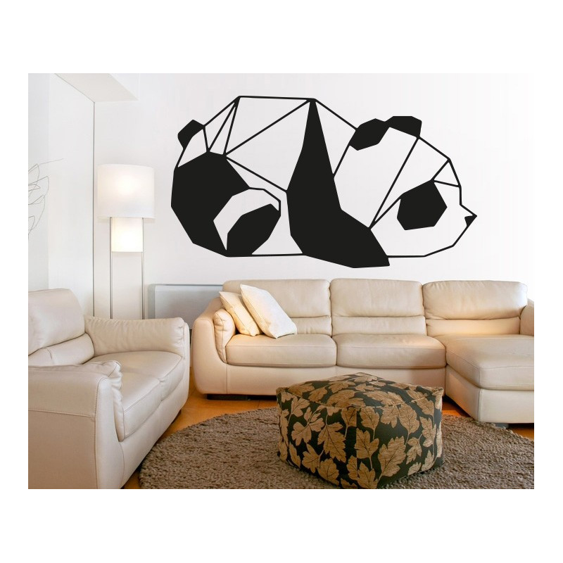SENTOP Faragott falfestmény medve PR0242 fekete