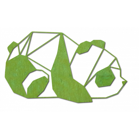 SENTOP Faragott falfestmény medve PR0242 fekete