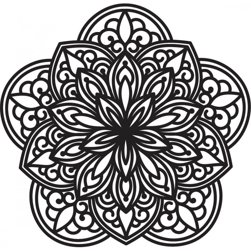 Varázslatos mandala a falon