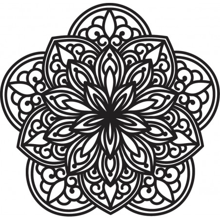 Varázslatos mandala a falon