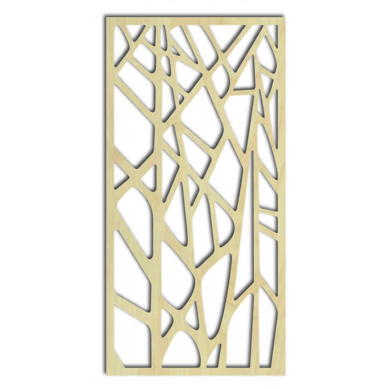 Fából faragott falikép rétegelt lemezből HUGO