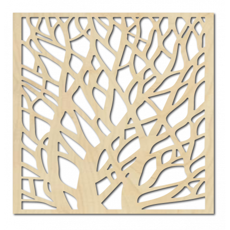 Faragott fából készült fal kép a rétegelt lemezből BELOON