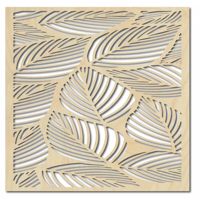 Faragott fakép a falon ORKO rétegelt lemezből