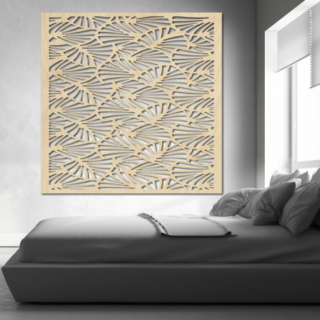 Faragott fából készült fal kép a rétegelt lemezből MUSLAY