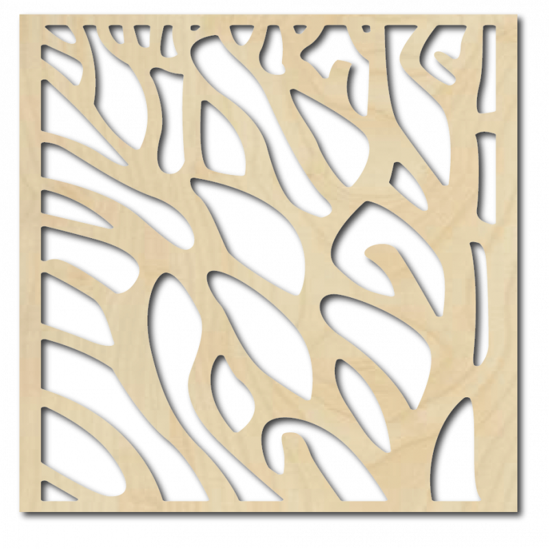 Faragott kép egy fa rétegelt lemez falán FA