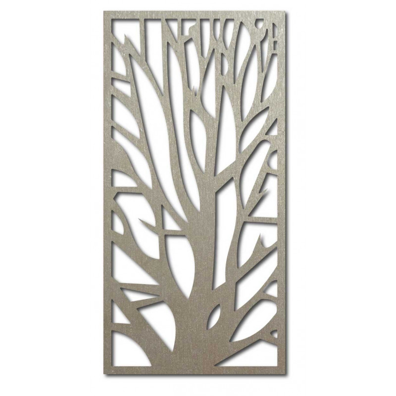 Fából készült rétegelt lemezből faragott falfestés KONKOSM