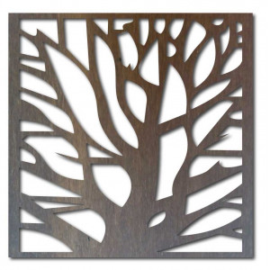 Faragott kép a falon fából készült rétegelt lemezből készült HORLATF 2