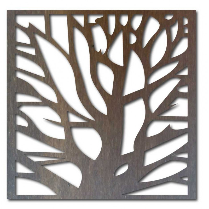 Faragott kép a falon fából készült rétegelt lemezből készült HORLATF