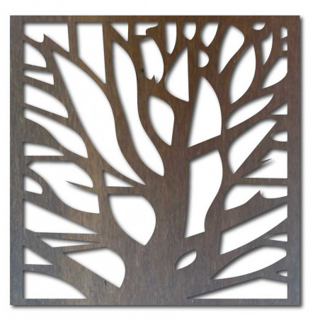 Faragott kép a falon fából készült rétegelt lemezből készült HORLATF