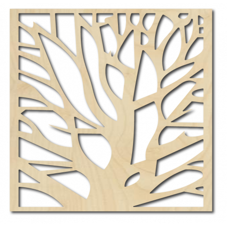 Faragott kép a falon fából készült rétegelt lemezből készült HORLATF